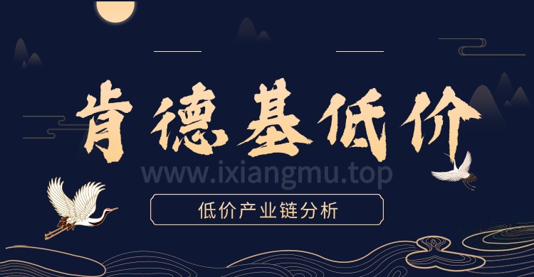 肯德基低价代购渠道背后的猫腻(渠道分析)-爱项目