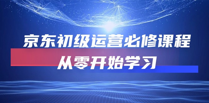 京东初级运营必修课程，从零开始学习（49节视频课程）-爱项目