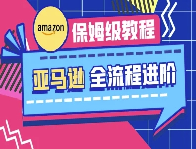 亚马逊保姆级全流程实操教程-跨境电商教程-爱项目